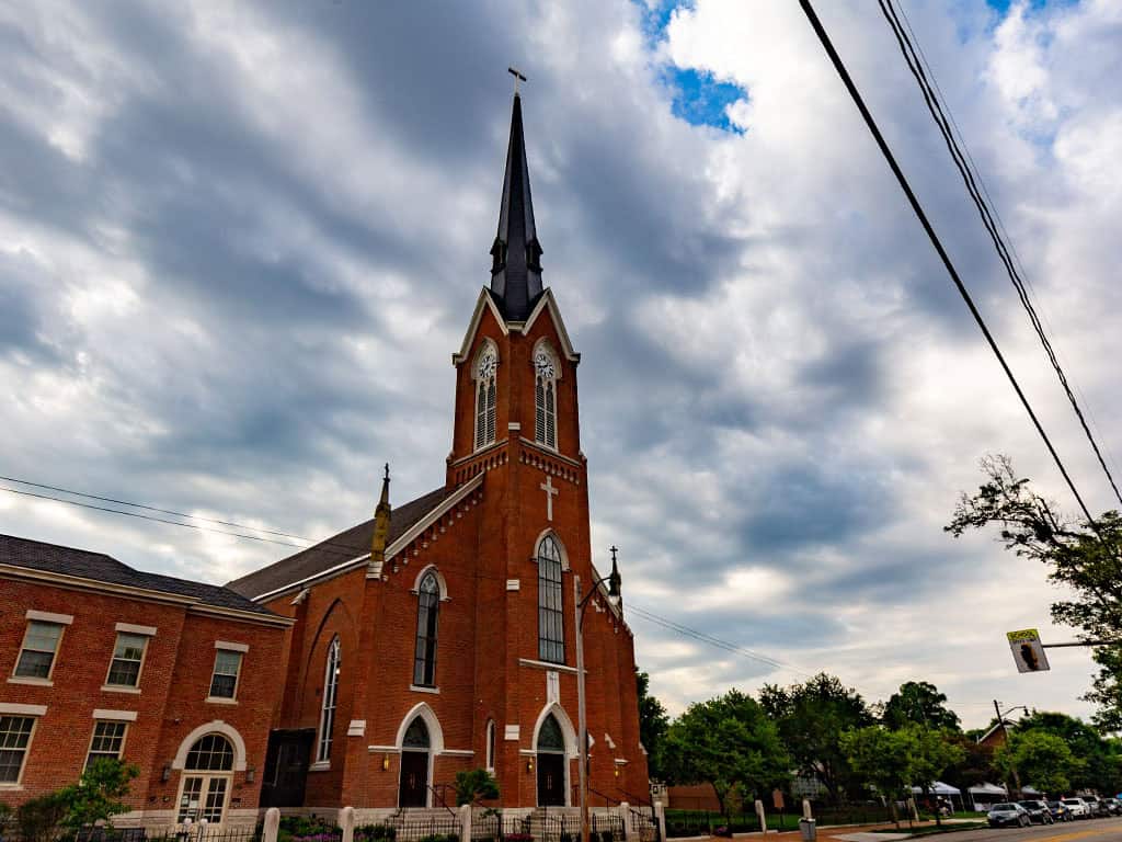 St. Mary's Church in German Village, Columbus, Ohio